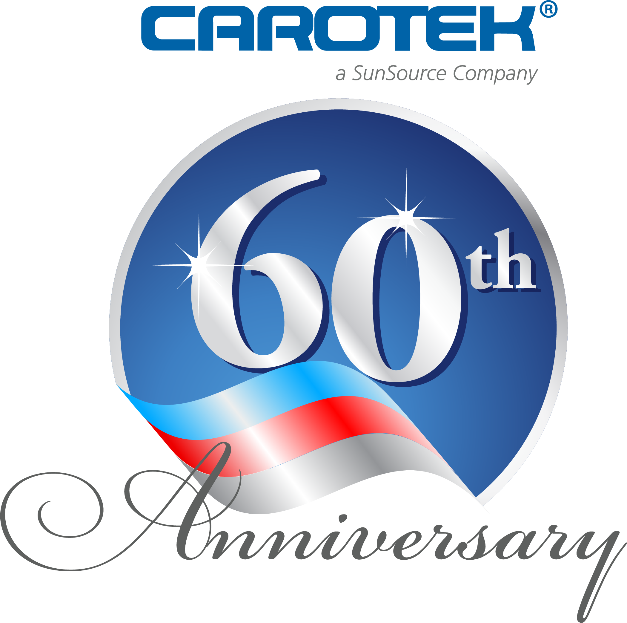 Carotek 60th Anniversary Logo
