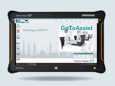 Endress Hauser Remote Service Tablet