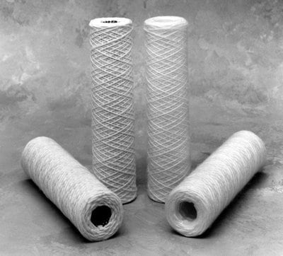 MICRO-KLEAN™ CS SERIES FILTER CARTRIDGE, CS30VPPN, 30 INCH, 100 ΜM, UNBLEACHED COTTON, TINNED STEEL, 15/CASE