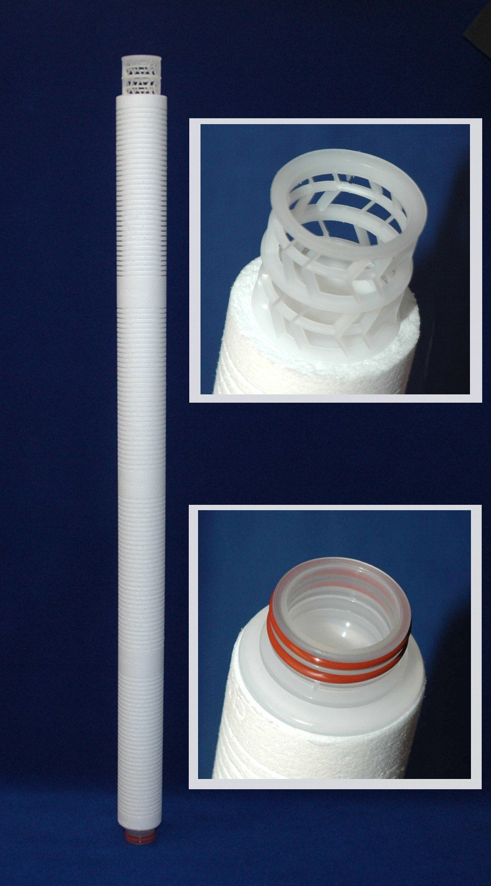 MICRO-KLEAN™ RW SERIES FILTER CARTRIDGE, RW40B17G201D, 40 IN, 5 UM, NITRILE, 25/CASE