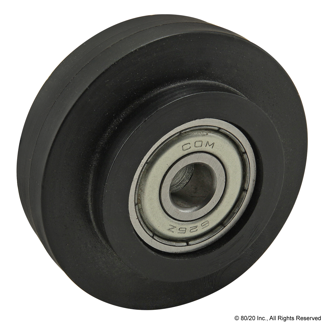 15 & 40 SERIES ROLLER WHEEL WITH BALL BEARING HUB