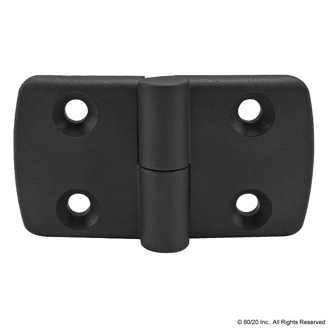 45 SERIES 4 HOLE - PLASTIC LIFT-OFF HINGE: LEFT HAND OPTION