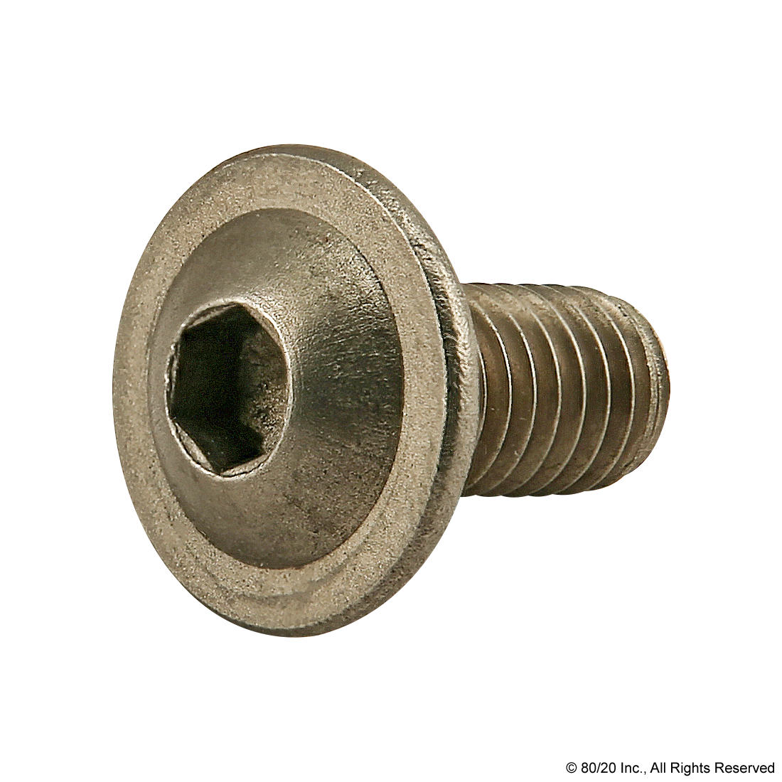 M6 X 12.00MM FLANGED BUTTON HEAD SOCKET CAP SCREW (FBHSCS)
