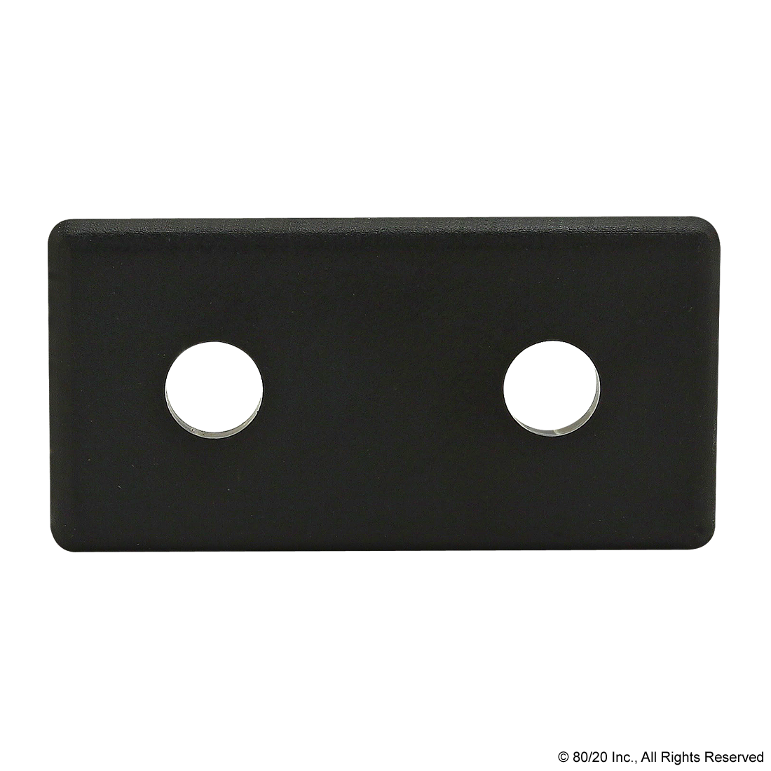10 SERIES END CAP WITH PUSH-IN FASTENER
