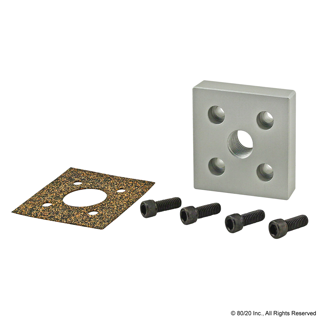 15 SERIES 5-HOLE SQUARE PRESSURE MANIFOLD FEED PLATE