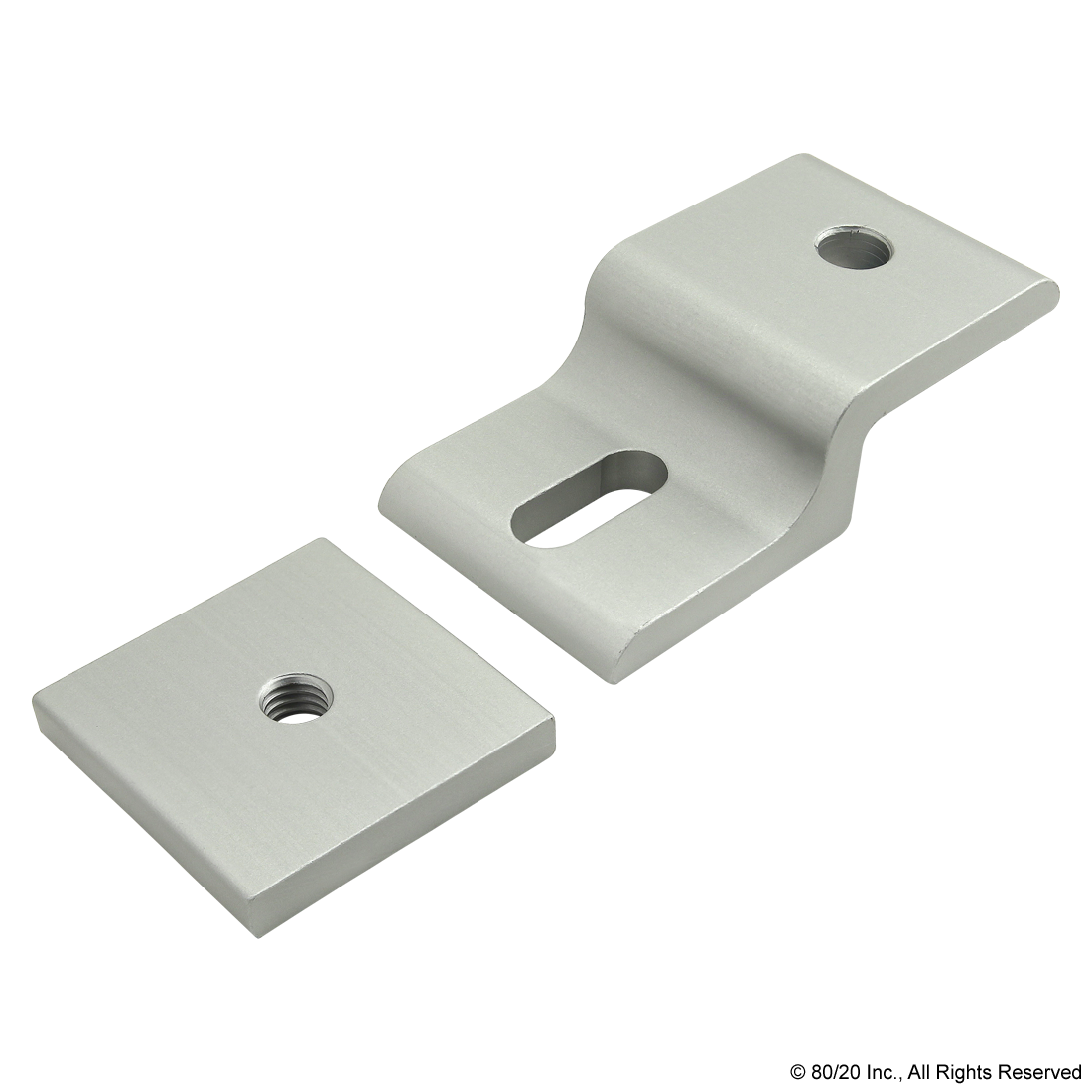 15 SERIES & READY TUBE SINGLE ARM NARROW MESH RETAINER WITH NARROW BACKING PLATE