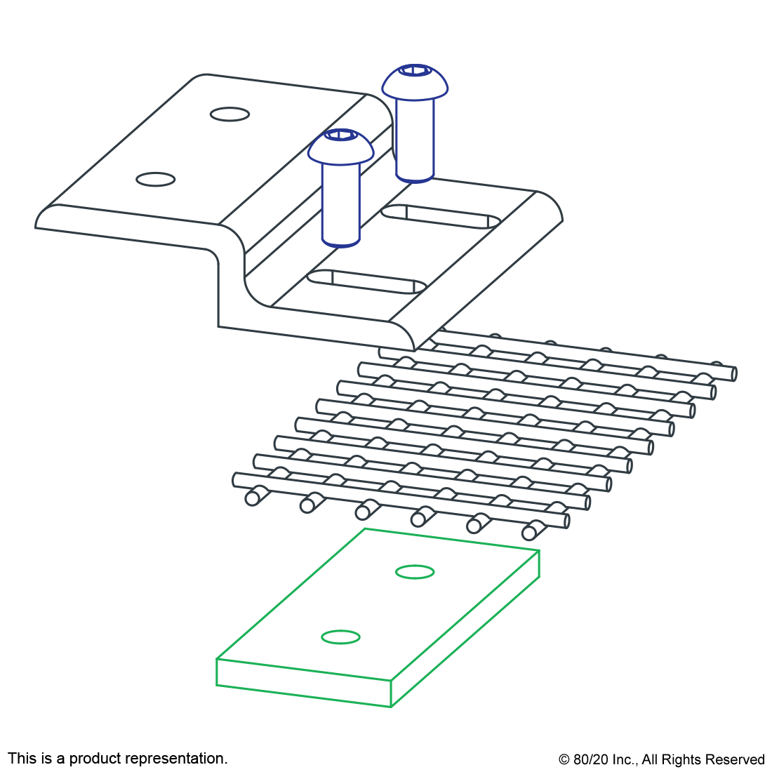 15 SERIES & READY TUBE WIDE BACKING PLATE