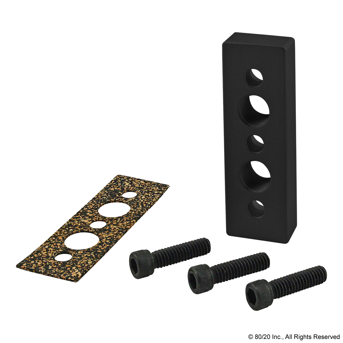 10 SERIES 5-HOLE RECTANGULAR PRESSURE MANIFOLD FEED PLATE