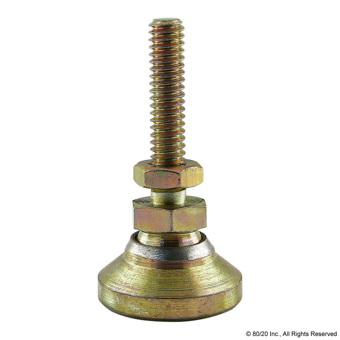 DELUXE LEVELING FEET: M6 X 25.00MM