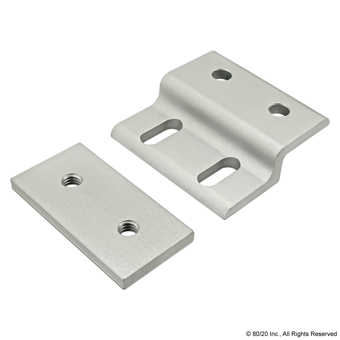 25 SERIES SINGLE ARM WIDE MESH RETAINER WITH WIDE BACKING PLATE