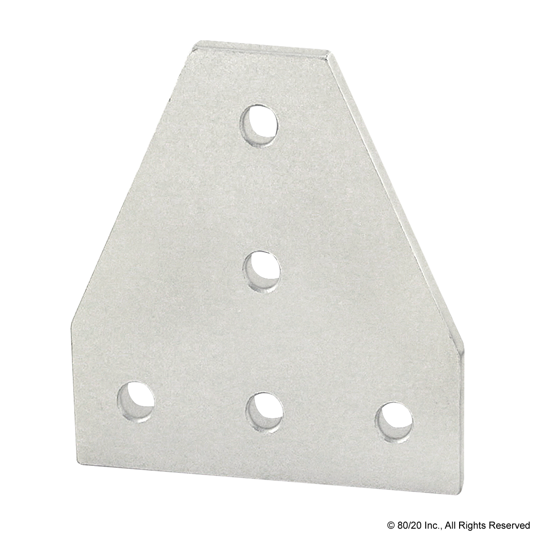 25 SERIES 5 HOLE - TEE FLAT PLATE