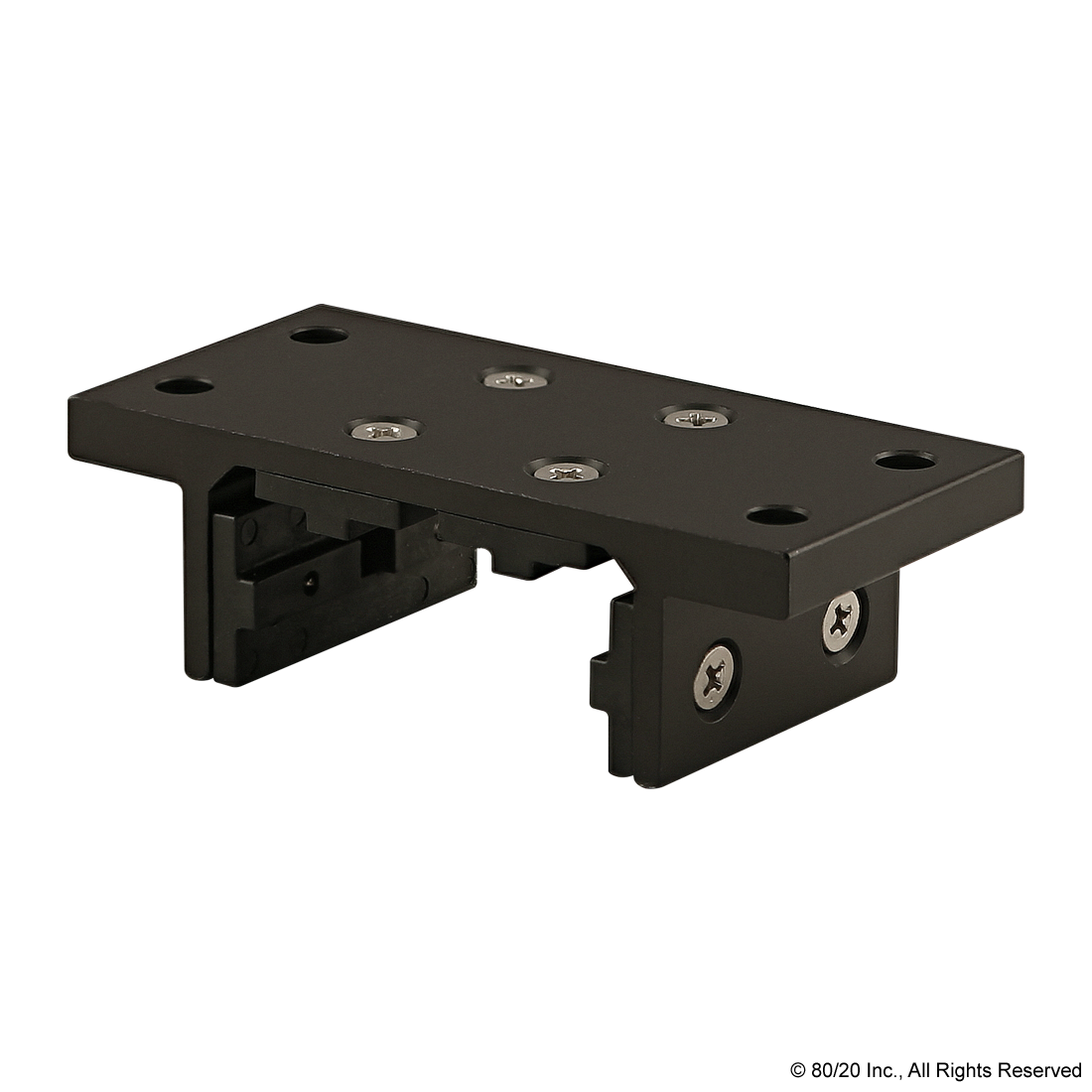 25 SERIES 4 SLOT MOUNT - DOUBLE FLANGE SHORT STANDARD LINEAR BEARING