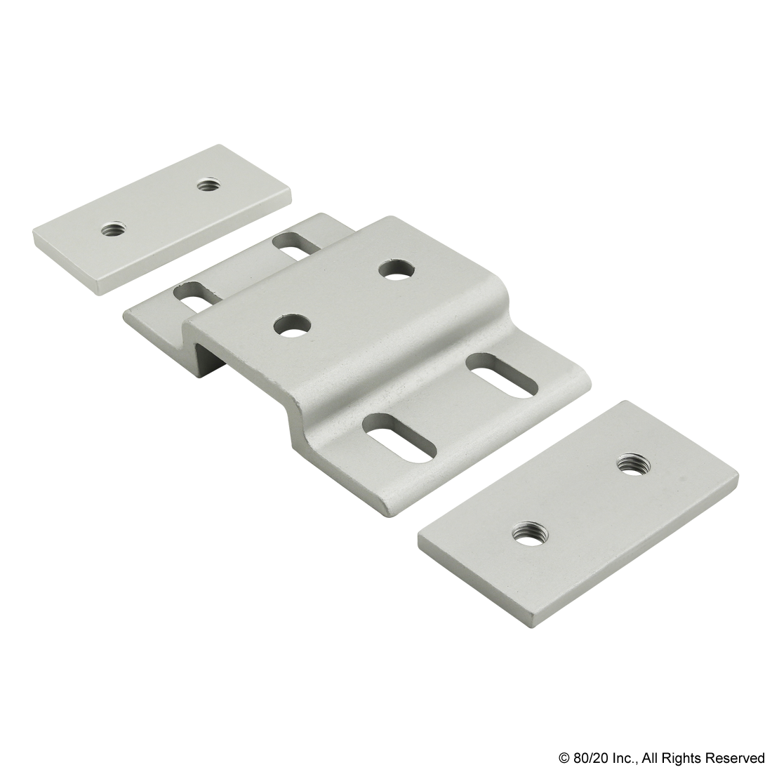 10 SERIES DOUBLE ARM WIDE MESH RETAINER WITH WIDE BACKING PLATE