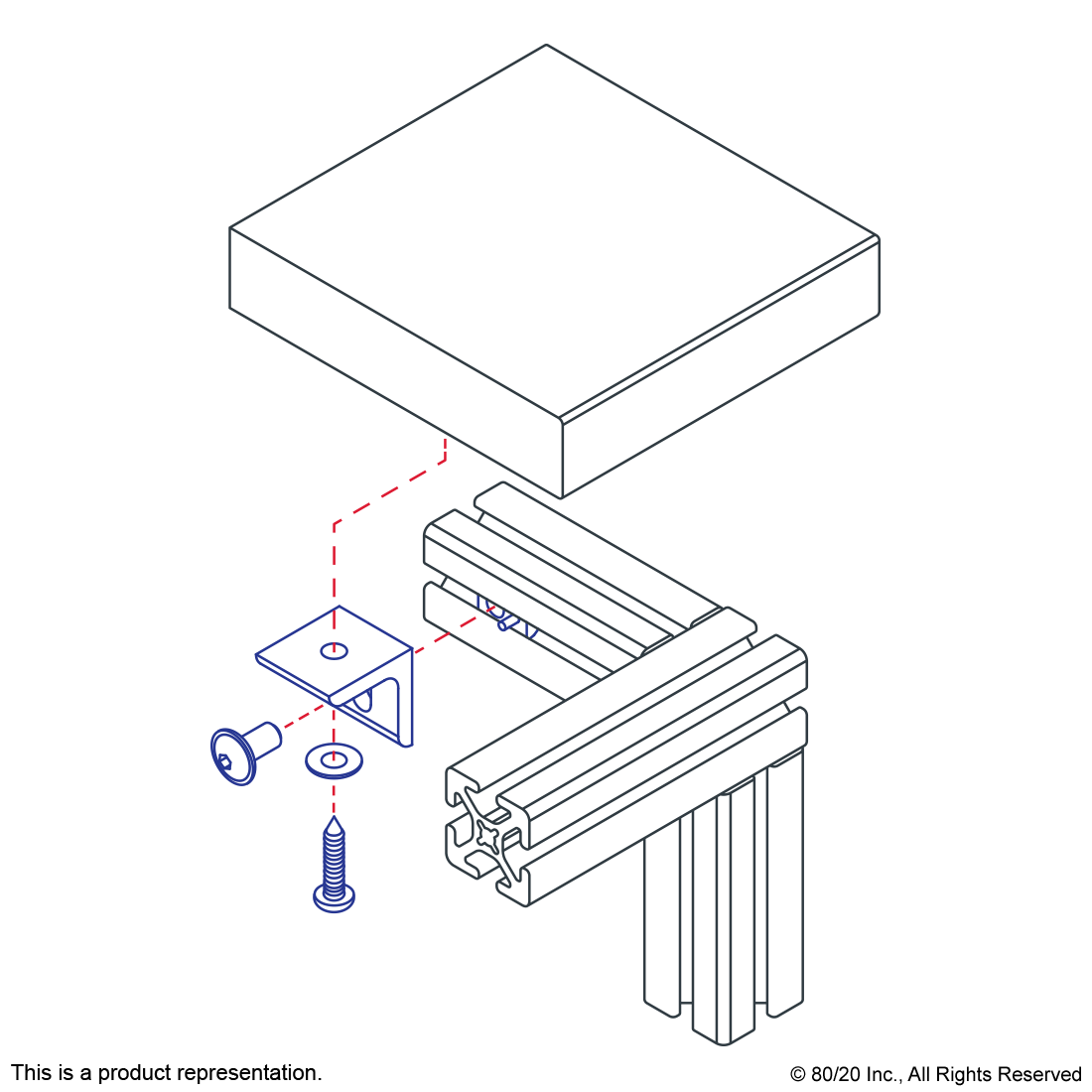 15 SERIES TABLETOP FASTENING KIT