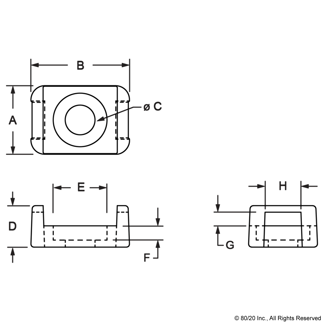 CABLE TIE MOUNTING PAD