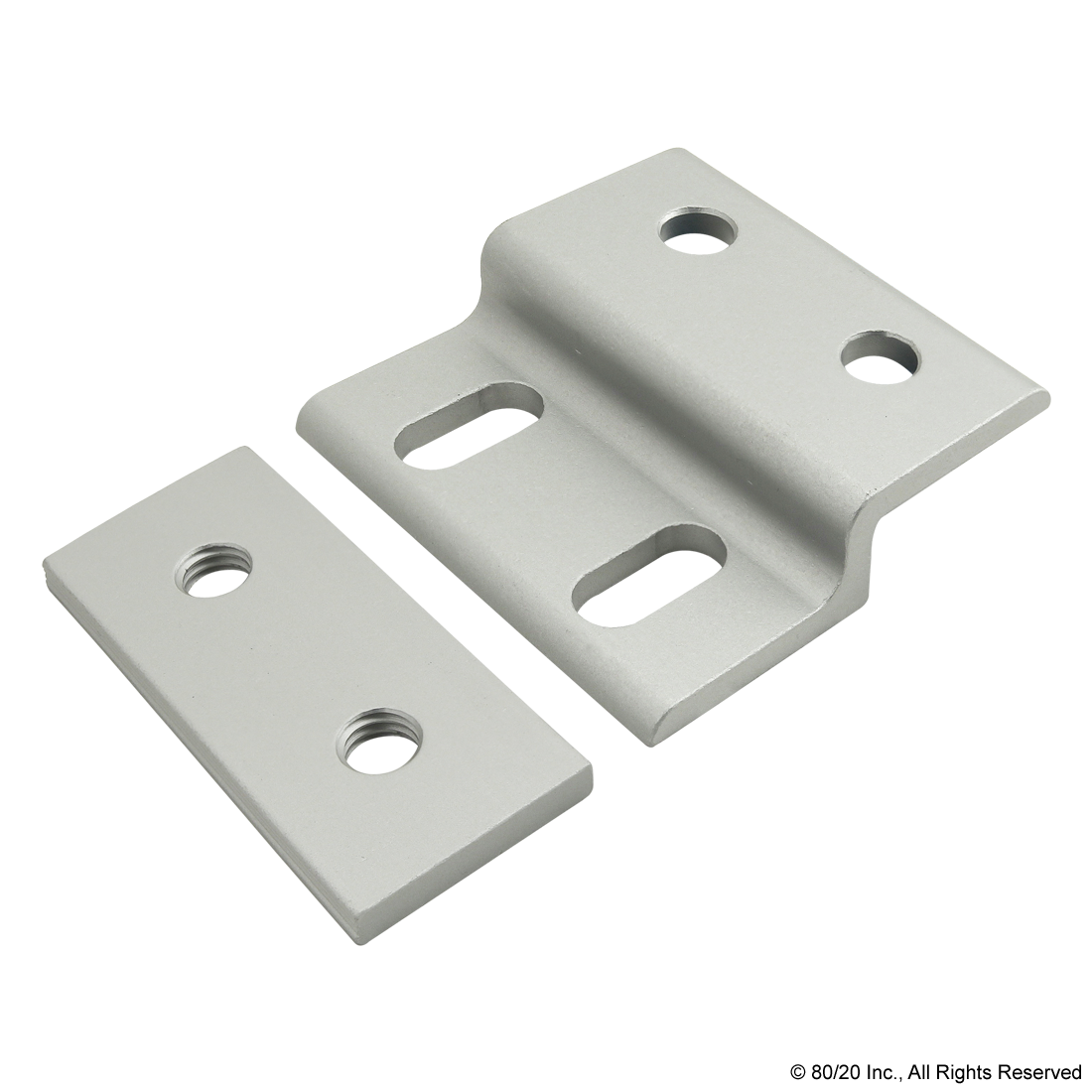 30 SERIES SINGLE ARM WIDE MESH RETAINER WITH WIDE BACKING PLATE