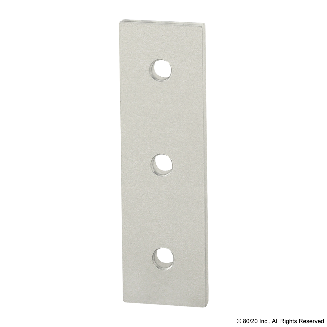 30 SERIES 3 HOLE - STRAIGHT FLAT PLATE, 90MM LONG,