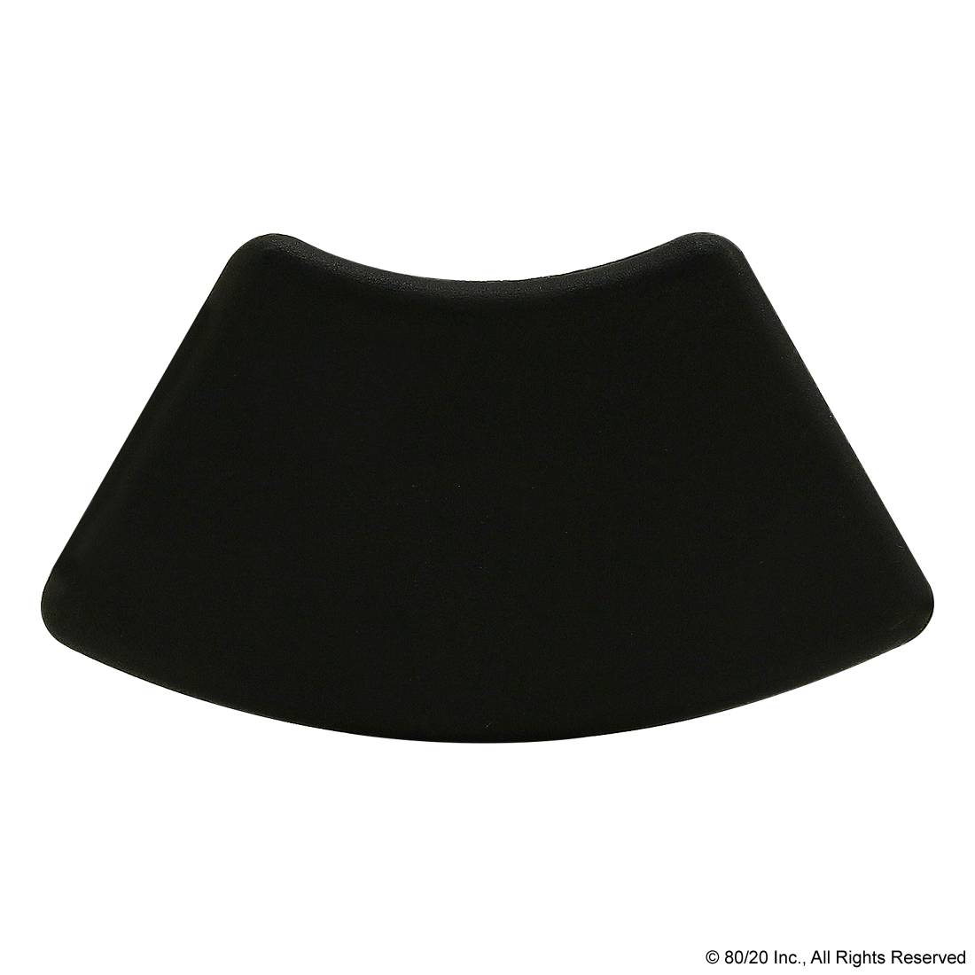 40 SERIES END CAP WITH MOLDED PUSH-IN STEM