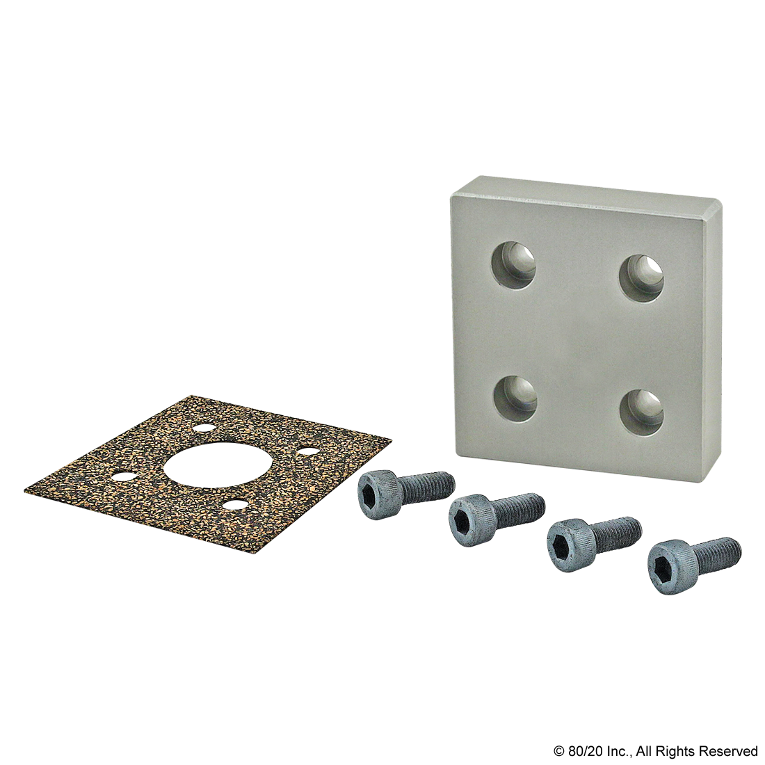 40 SERIES 4-HOLE PRESSURE MANIFOLD STOPPER PLATE