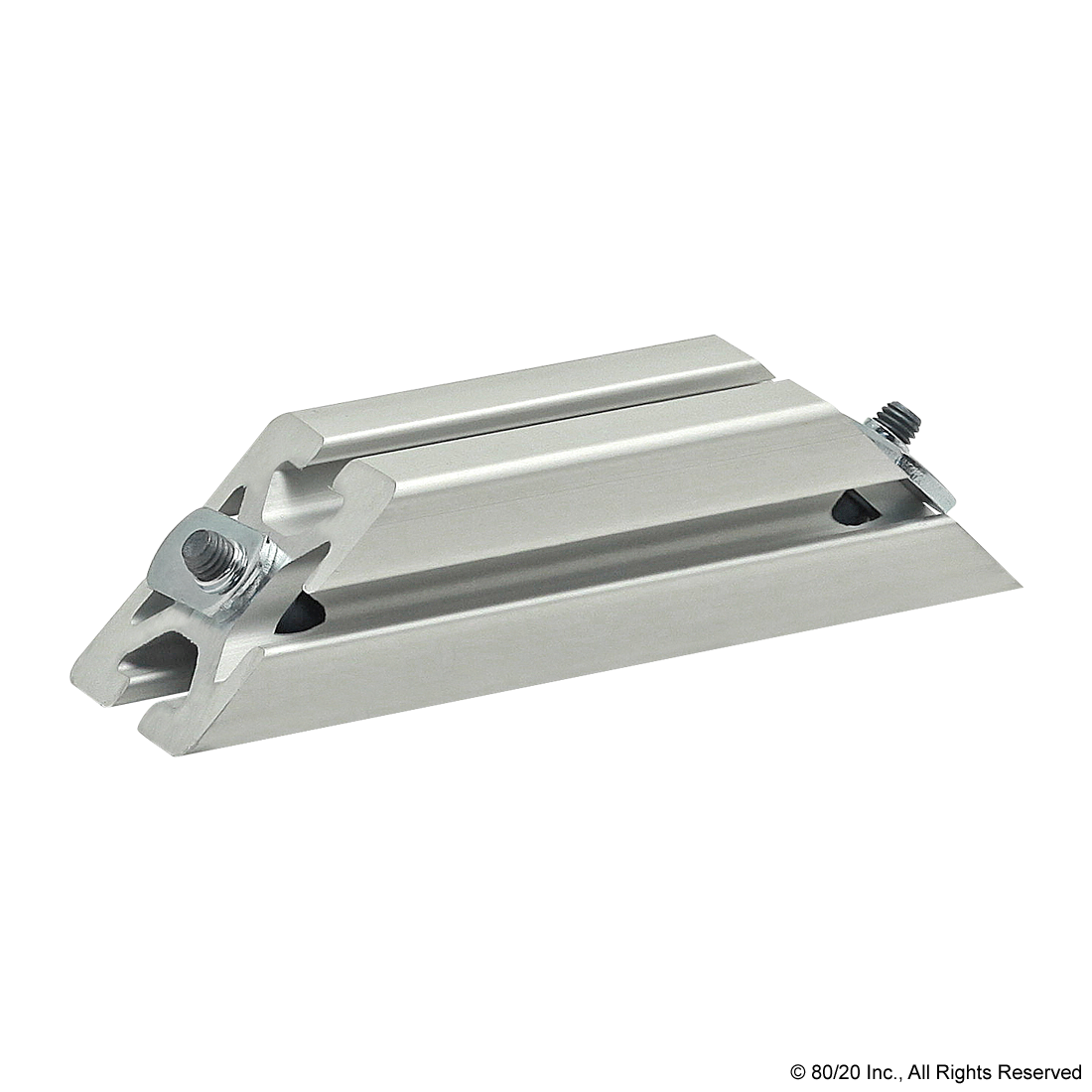 40-4040 45 DEGREE SUPPORT, 160MM LONG,