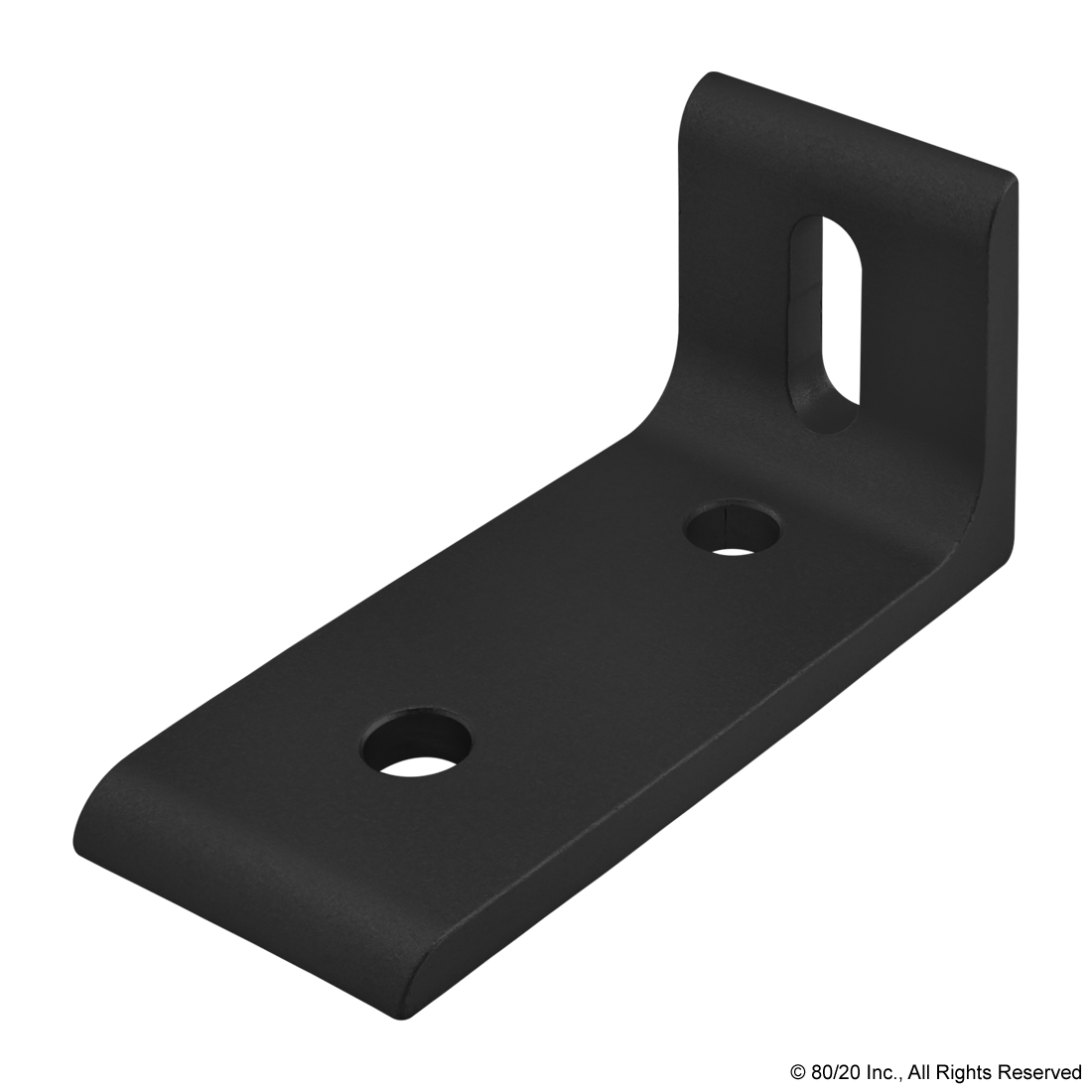 40 SERIES 3 HOLE - SLOTTED INSIDE CORNER BRACKET