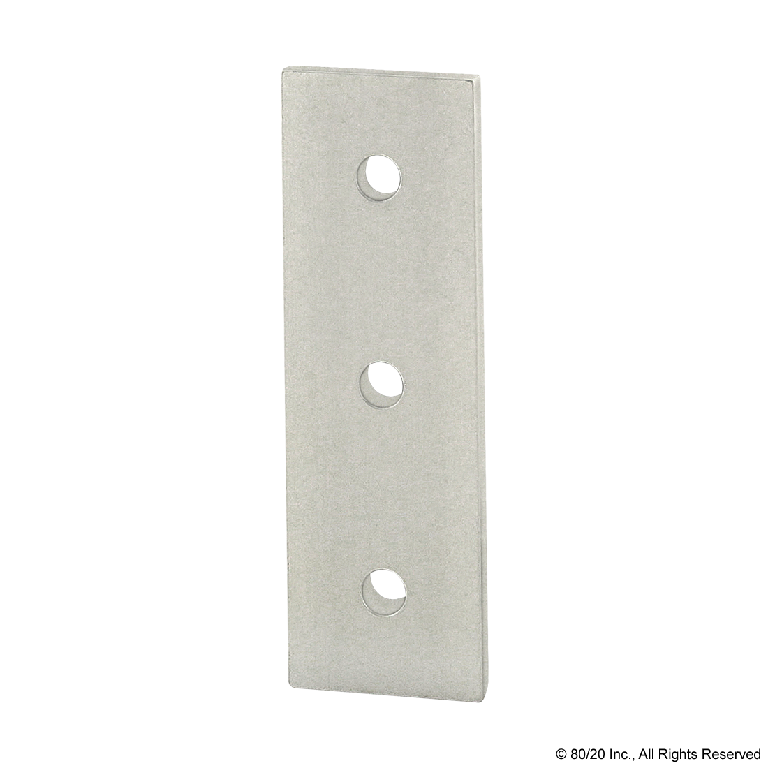40 SERIES 3 HOLE - STRAIGHT FLAT PLATE
