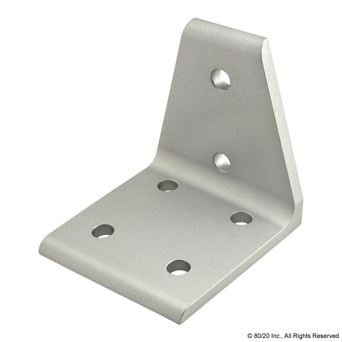 40 SERIES 6 HOLE - CENTER INSIDE CORNER BRACKET