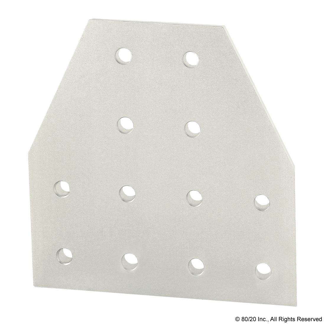 40 SERIES 12 HOLE - TEE FLAT PLATE