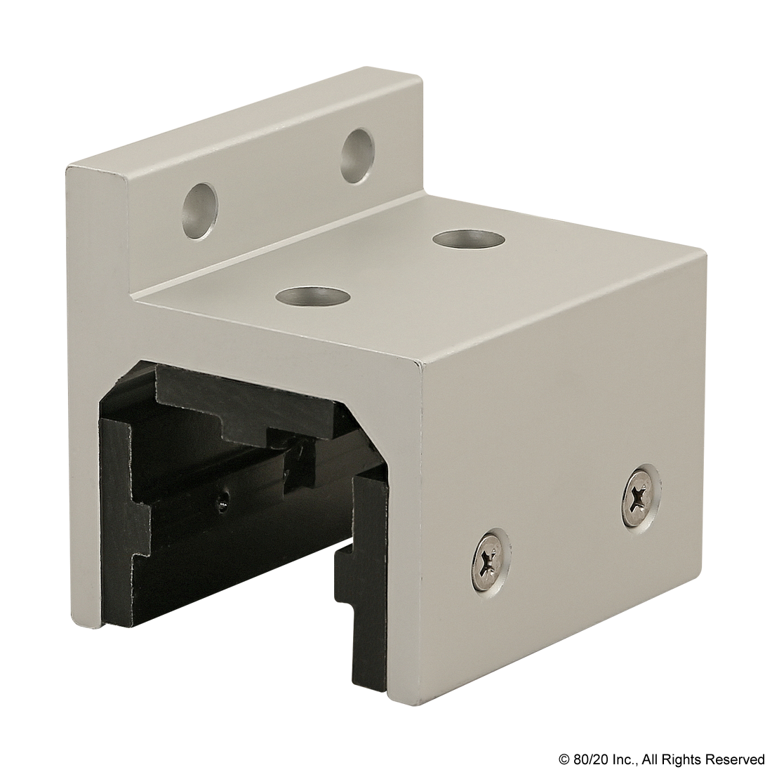 40 SERIES 3 SLOT MOUNT - SINGLE FLANGE SHORT STANDARD LINEAR BEARING