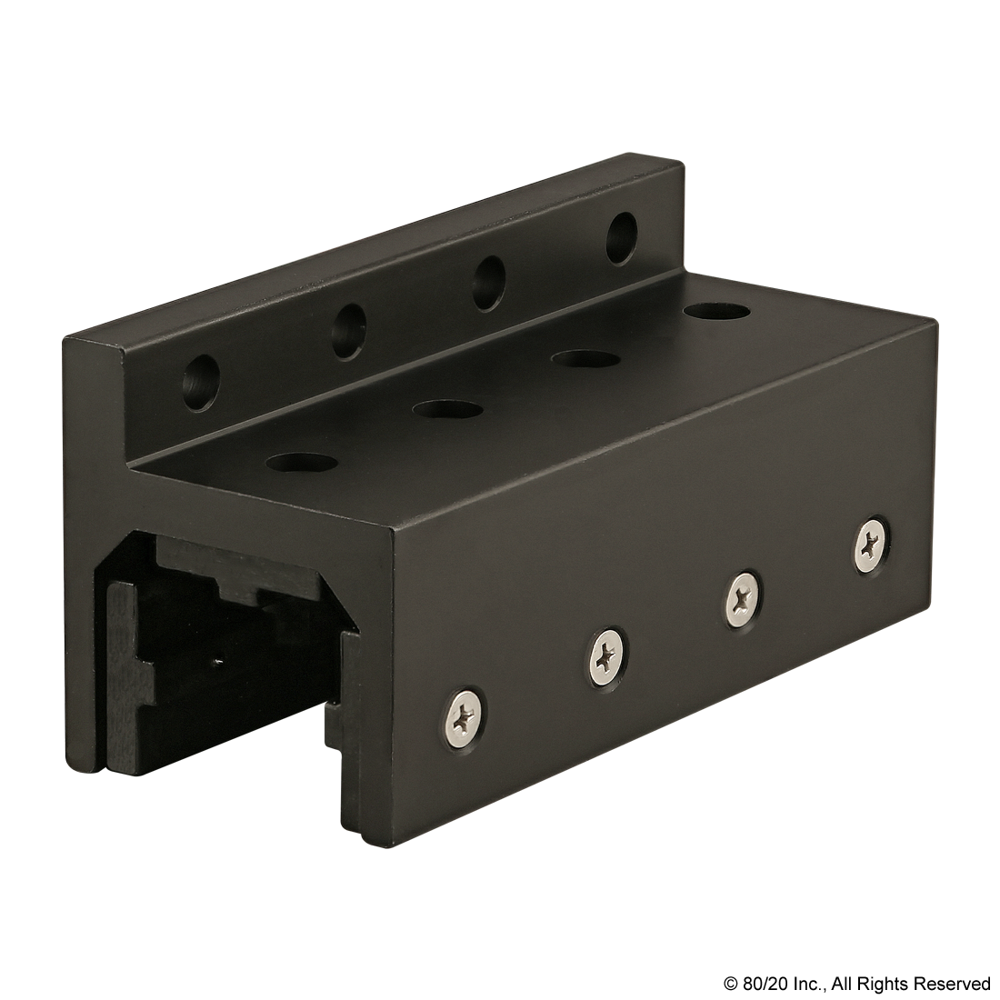 40 SERIES 3 SLOT MOUNT - SINGLE FLANGE LONG STANDARD LINEAR BEARING