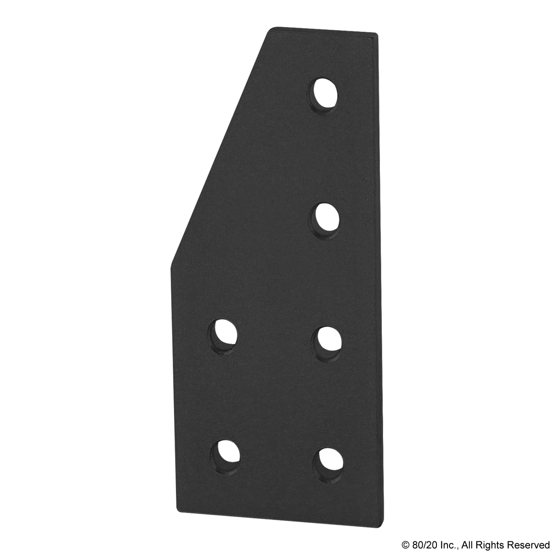 10 SERIES 6 HOLE - 90 DEGREE ANGLED STACKED FLAT PLATE