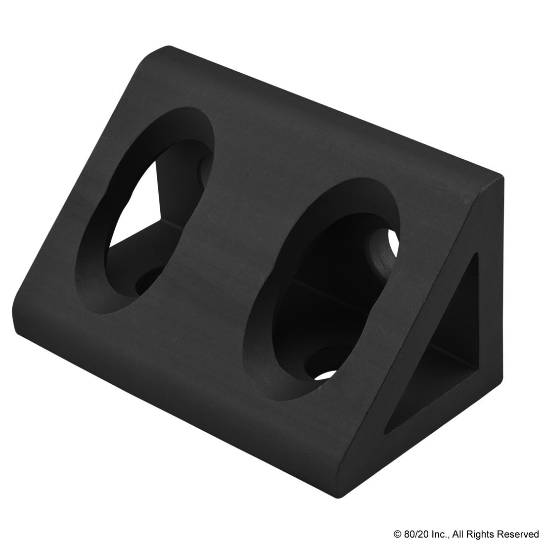 10 SERIES 4 HOLE - WIDE GUSSETED INSIDE CORNER BRACKET