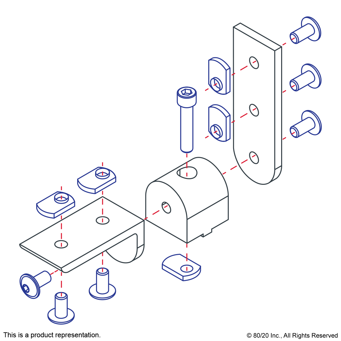 10 SERIES 0 DEGREE STANDARD STRUCTURAL PIVOT