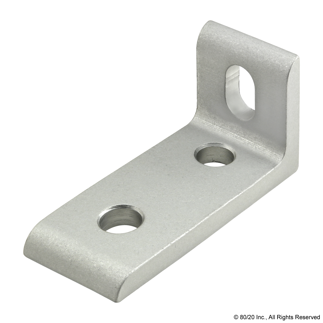 10 SERIES 3 HOLE - SLOTTED INSIDE CORNER BRACKET