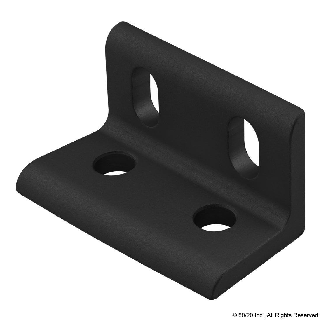10 SERIES 4 HOLE - WIDE SLOTTED INSIDE CORNER BRACKET