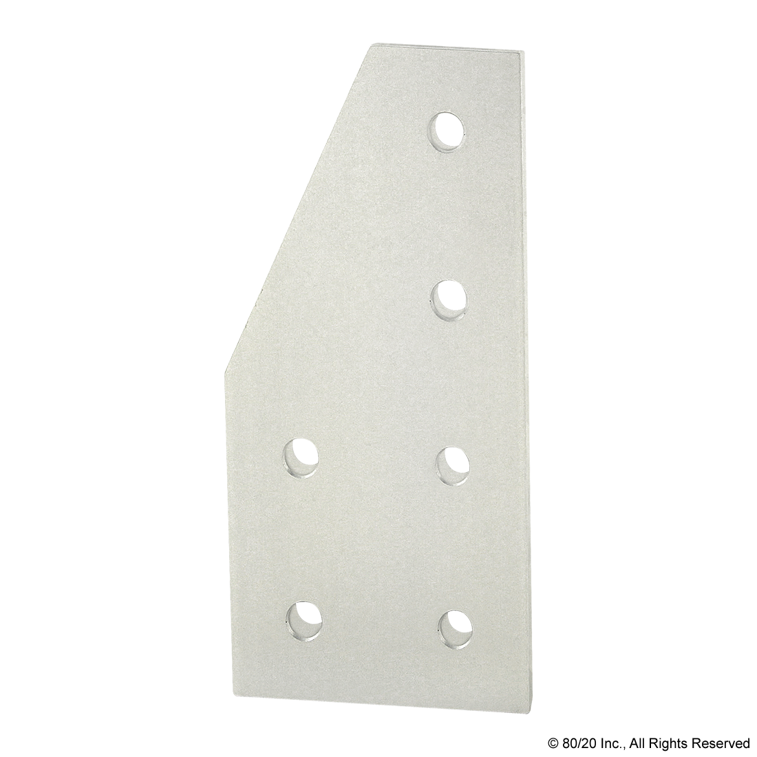 15 SERIES 6 HOLE - 90 DEGREE ANGLED STACKED FLAT PLATE