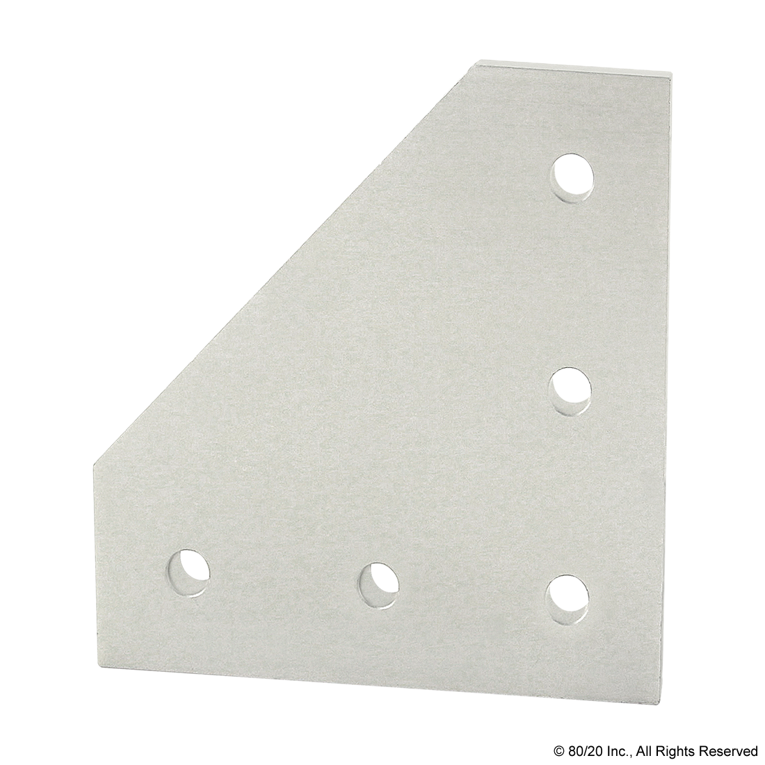 15 SERIES & READY TUBE 5 HOLE - 90 DEGREE ANGLED FLAT PLATE
