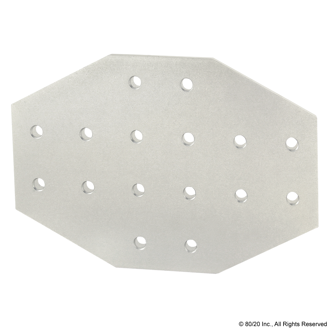 15 SERIES 16 HOLE - CROSS FLAT PLATE