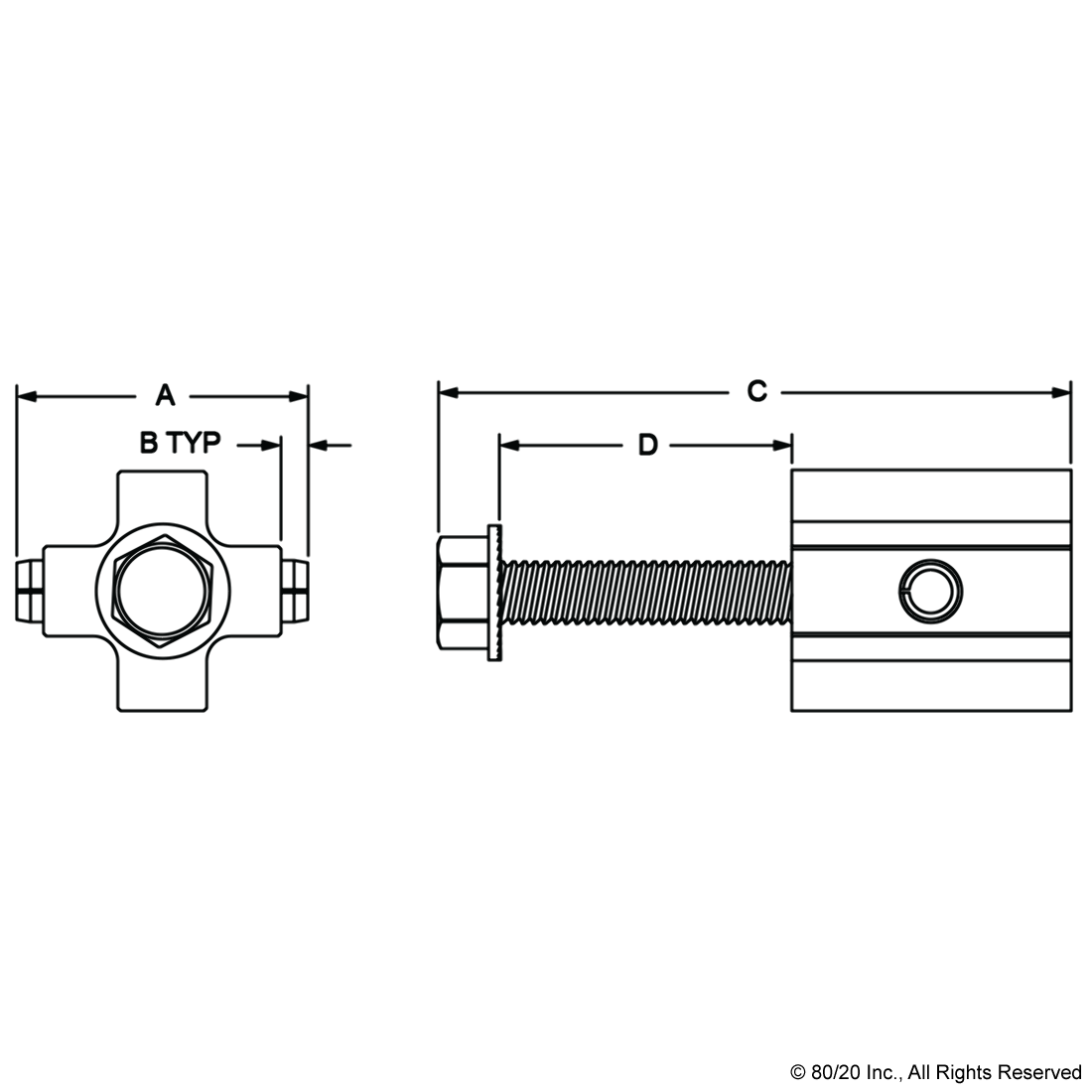 STANDARD TUBE INSERT KIT WITH ROLL PIN