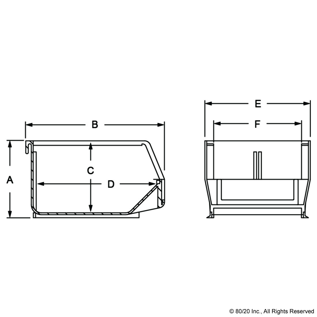 25 & 40 SERIES STORAGE BINS