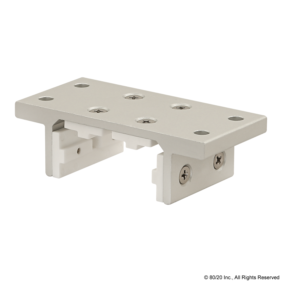 10 SERIES 4 SLOT MOUNT - DOUBLE FLANGE SHORT STANDARD LINEAR BEARING