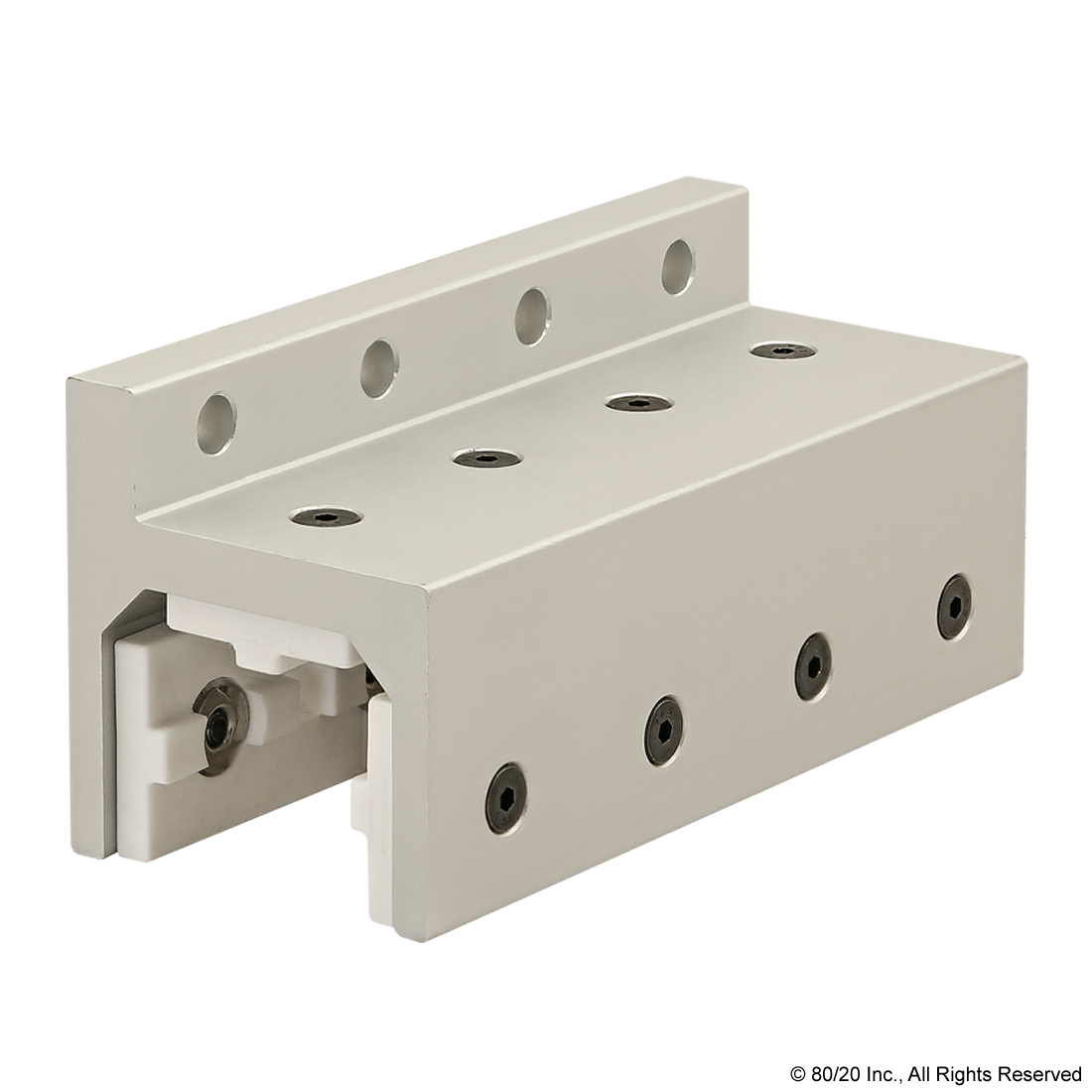 15 SERIES 3 SLOT MOUNT - SINGLE FLANGE LONG HIGH-CYCLE LINEAR BEARING