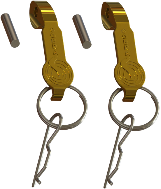 HANDLE, RING AND PIN