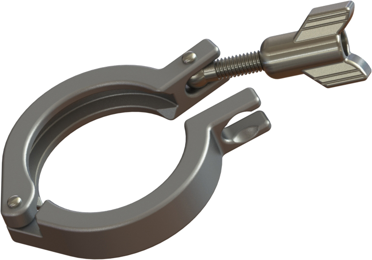 HEAVY DUTY SINGLE PIN TRI-CLAMP