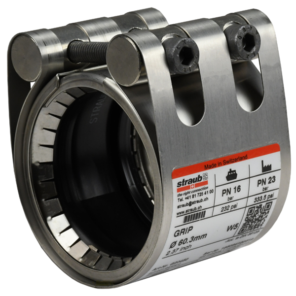 STRAUB GRIP-L AXIAL RESTRAINT PIPE COUPLING