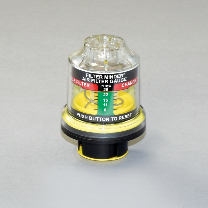 GRADUATED INDICATOR, THREADED MOUNT, 25" H20