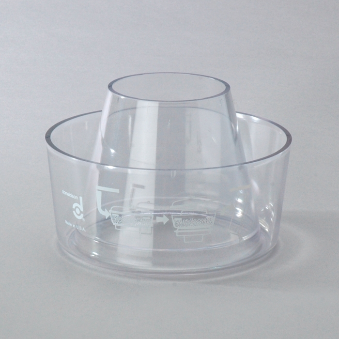 BOWL ASSEMBLY, PB 1.38"-2" OD, P/C