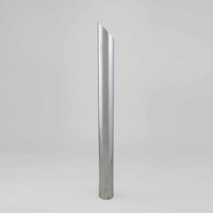 4" X 48"L (102MM X 1219MM), CHROME