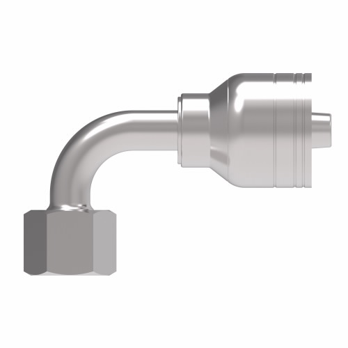 FEMALE SWIVEL DIN 24° SEAT 90°