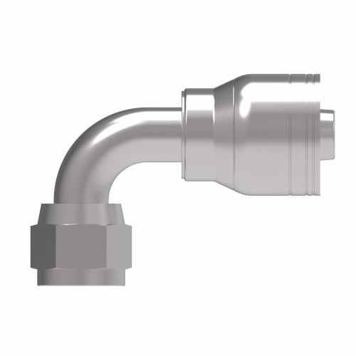 JIC 37° FEMALE SWIVEL 90° ELBOW